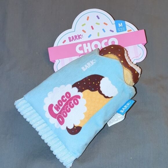 3 pc BARK Dog Toy Snack Themed Set - BENEFITS SENIOR DOG RESCUE - Picture 8 of 10